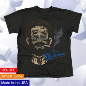 Post Malone Merch Shop Post Malone X Cheatin Snakes Cigarette Shirt