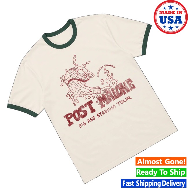 Post Malone Merch Shop Post Malone X Cheatin Snakes Ringer Shirt 3 Post Malone Merch Shop Post Malone X Cheatin Snakes Ringer Shirt