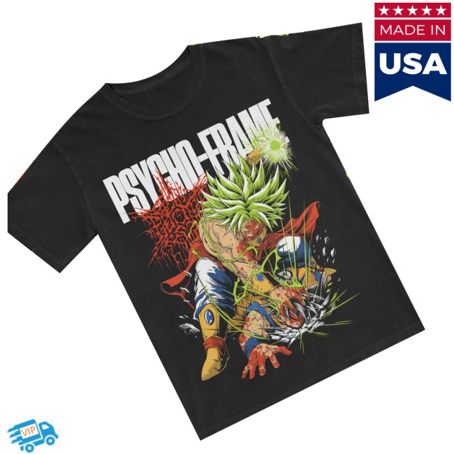 Psycho Frame Store Merch Dbz Shirt 3 Psycho Frame Store Merch Dbz Shirt