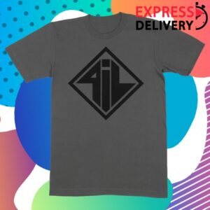 Public Image Ltd Merch Store New Logo Charcoal T-Shirt