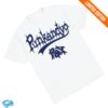Punkandyo Merch Store Varsity Script Shirt White 1 Punkandyo Merch Store Varsity Script Shirt White