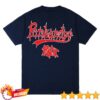 Punkandyo Merch Store Varsity Script T-Shirt Navy