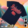 Punkandyo Merch Store Varsity Script T-Shirt Navy