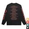 Queen Merch Store Queen Budapest 40Th Anniversary Black Longsleeve