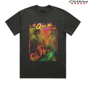 Queen Merch Store Queen Budapest 40Th Anniversary Photo Shirt