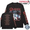 Queen Online Merch Store Queen Budapest 40Th Anniversary Long Sleeve Shirt