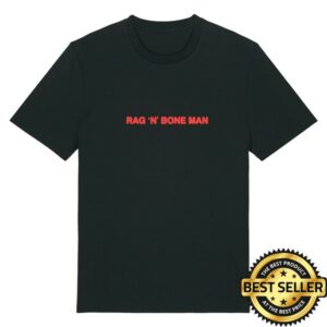 Rag N Bone Man Merch Store I Believe In Love Black Tee