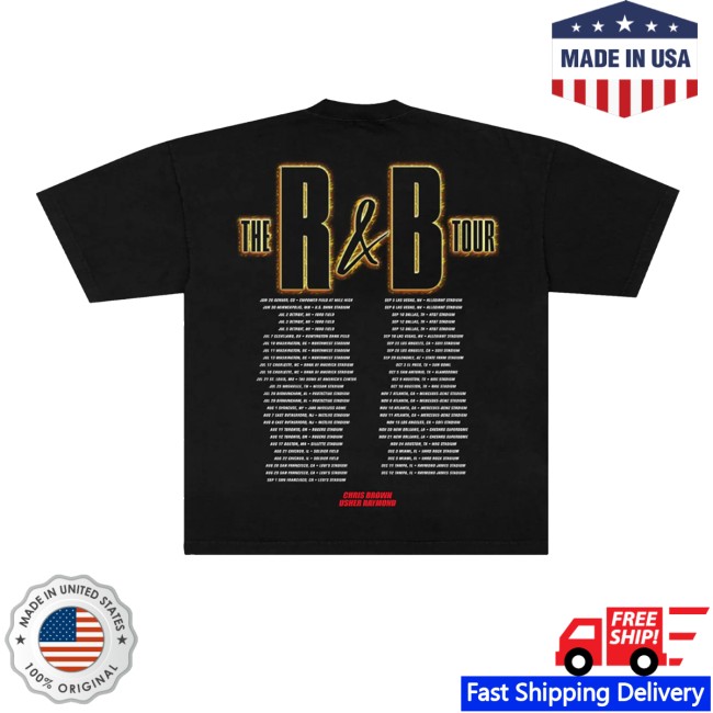 Raymond & Brown Merch Store R&B Tour Shirt 3 Raymond & Brown Merch Store R&B Tour Shirt