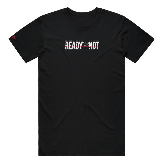 Ready Or Not Shop Merch Store Ready Or Not Branded T-Shirt 2 Ready Or Not Shop Merch Store Ready Or Not Branded T-Shirt
