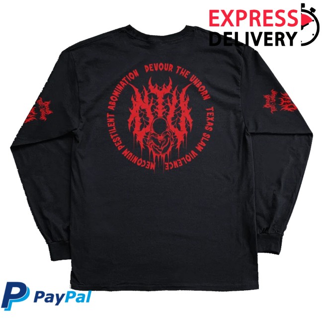 Reality Fade Merch Store Devour The Unborn Meconium Pestilent Abomination Long Sleeve 4 Reality Fade Merch Store Devour The Unborn Meconium Pestilent Abomination Long Sleeve