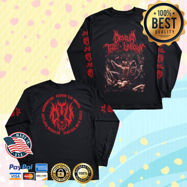 Reality Fade Merch Store Devour The Unborn Meconium Pestilent Abomination Long Sleeve 5 Reality Fade Merch Store Devour The Unborn Meconium Pestilent Abomination Long Sleeve