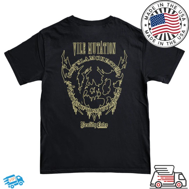 Reality Fade Merch Store Visions Of Disfigurement Vile Mutation T-Shirt 4 Reality Fade Merch Store Visions Of Disfigurement Vile Mutation T-Shirt