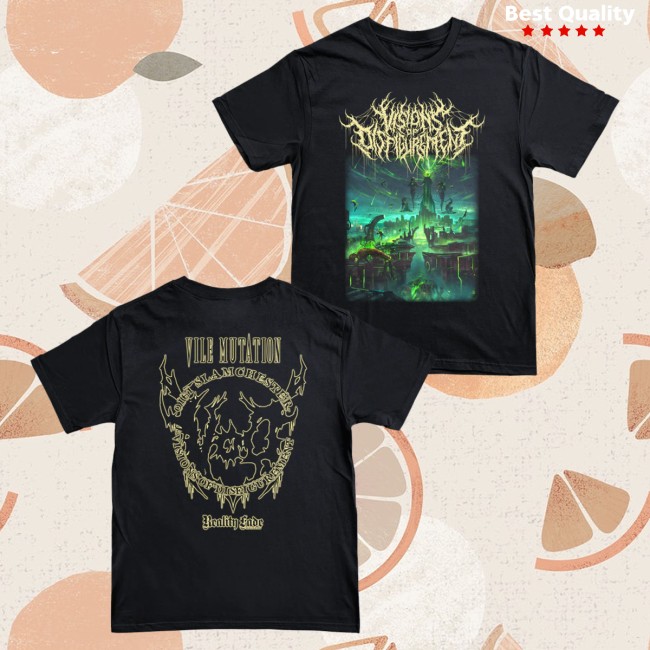 Reality Fade Merch Store Visions Of Disfigurement Vile Mutation T-Shirt 5 Reality Fade Merch Store Visions Of Disfigurement Vile Mutation T-Shirt