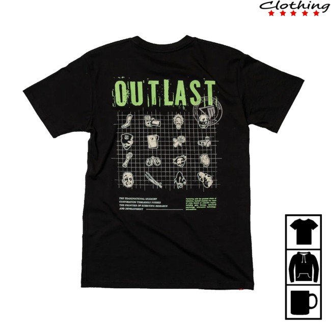 Red Barrels Store Merch Outlast Survivors Shirt 3 Red Barrels Store Merch Outlast Survivors Shirt