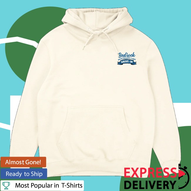 Retrokid Store Merch Flintstones Bronto Burgers Hoodie - Bone 3 Retrokid Store Merch Flintstones Bronto Burgers Hoodie - Bone
