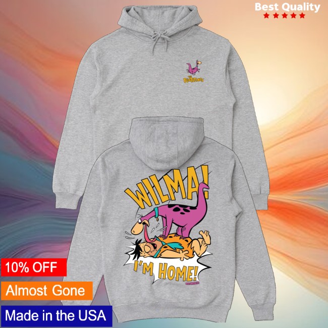 Retrokid Store Merch Flintstones Dino Hoodie - Heather Grey 5 Retrokid Store Merch Flintstones Dino Hoodie - Heather Grey