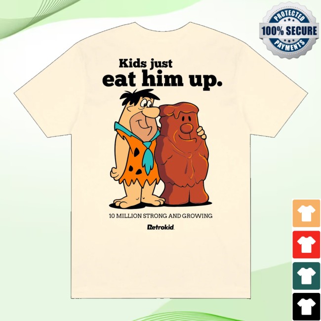 Retrokid Store Merch Flintstones Vitamins Shirt Ivory 4 Retrokid Store Merch Flintstones Vitamins Shirt Ivory