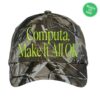 Rich Off Computer Store Merch Make It Okay Camo Hat