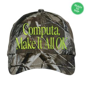 Rich Off Computer Store Merch Make It Okay Camo Hat