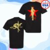 Rico Nasty Merch Store Rico Pin Up Star Black T-Shirt