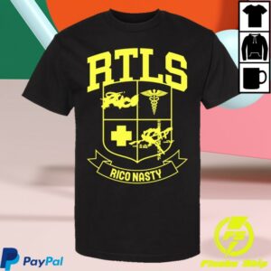 Rico Nasty Merch Store Rtls Black T-Shirt