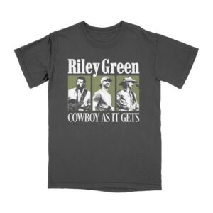Riley Green Merch Shop Cowboy Photo Shirt