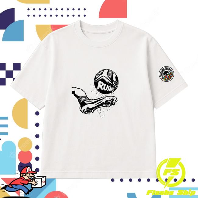 Ruin Sevents Store Merch B&W Footy Tee 2 Ruin Sevents Store Merch B&W Footy Tee