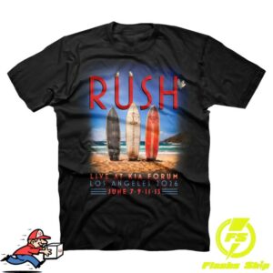 Rush Backstage Store Merch La Event Tee