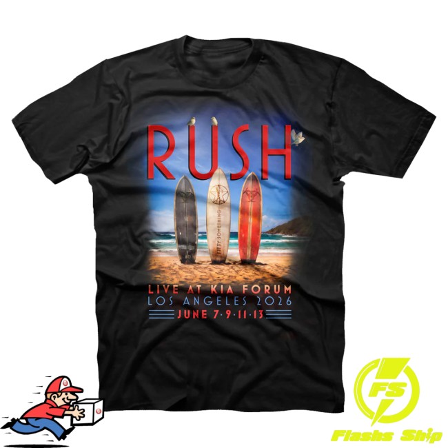 Rush Backstage Store Merch La Event Tee