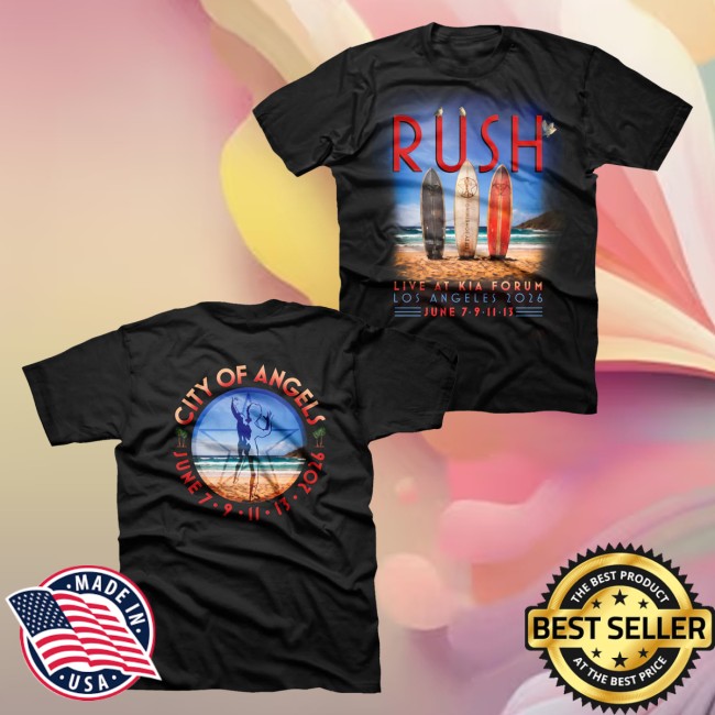 Rush Backstage Store Merch La Event Tee