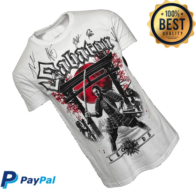 Sabaton Merch Store Signed The Duelist Shirt 3 Sabaton Merch Store Signed The Duelist Shirt