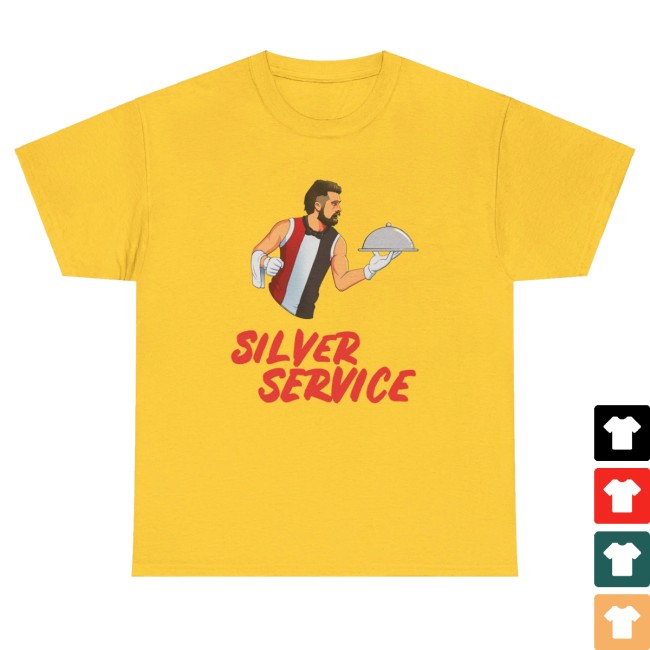 Saints Tv Store Merch Butler Silver Service Tee 2 Saints Tv Store Merch Butler Silver Service Tee