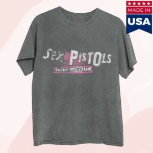 Sex Pistols Merch Store Filthy Lucre Grey Tee