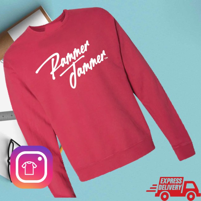 Shop Swag Cursive Rammer Jammer Crewneck 3 Shop Swag Cursive Rammer Jammer Crewneck