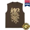 Slayer Merch Store Spike Crossbones Muscle Tank