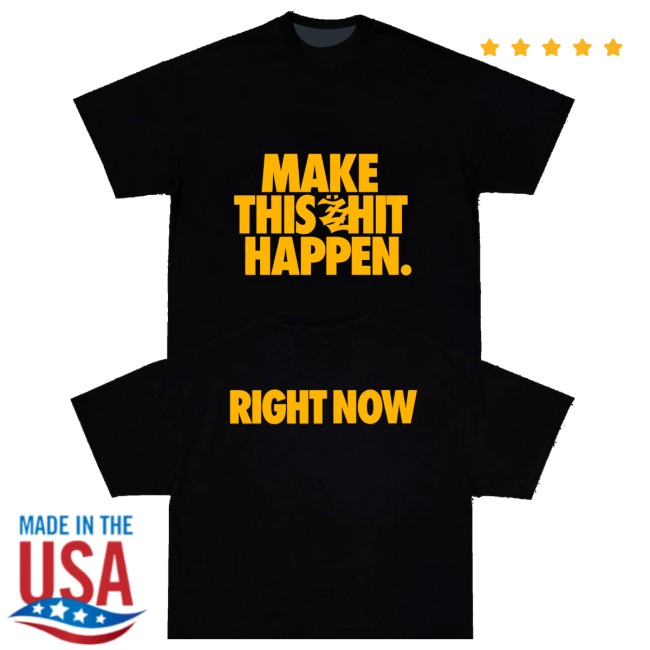 Snores Merch Store Make It Black Shirt