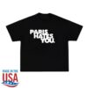 Snores Merch Store Paris Hates U Shirt