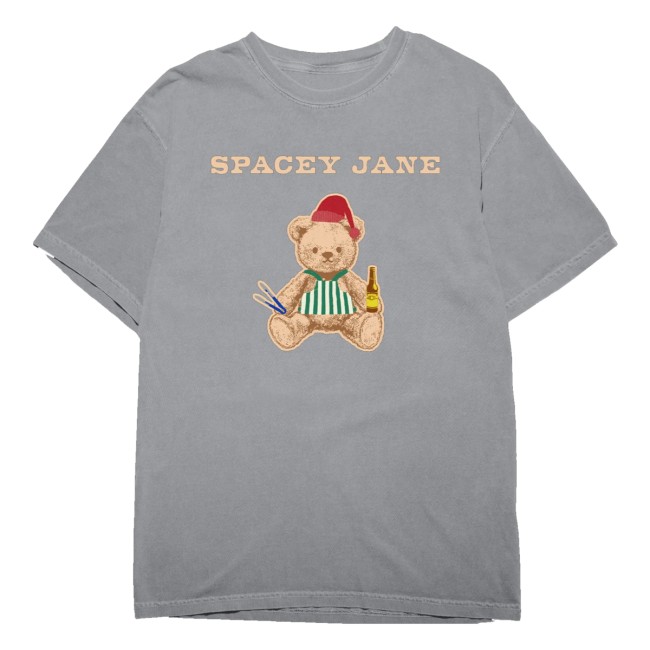 Spacey Jane Merch Store Holiday Bear Bbq Tee 2 Spacey Jane Merch Store Holiday Bear Bbq Tee