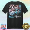 Spire Motorsports Merch Store #71 Michael Mcdowell Defense Unicorns T-Shirt 2026