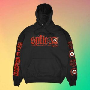 Spitecult Merch Shop Store Dedication To Flesh Hoodie