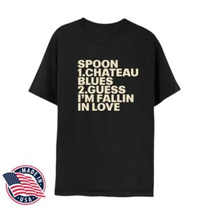 Spoon Merch Store Chateau Blues-Guess I'm Fallin In Love Shirt