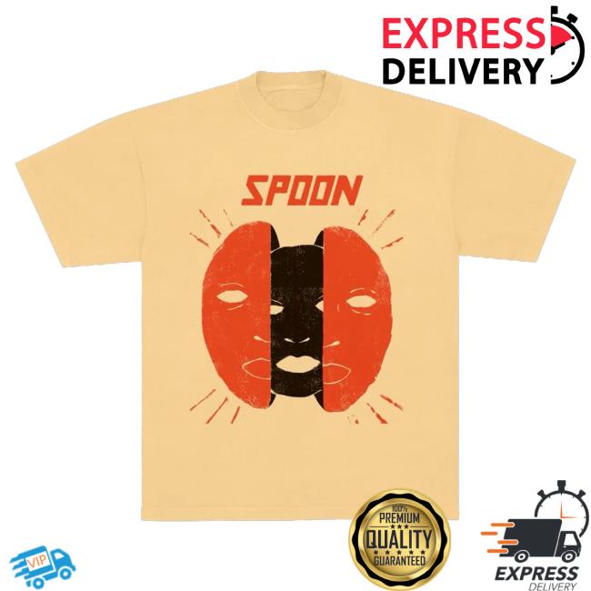 Spoon The Band Store Merch Shop Mask Tee 2 Spoon The Band Store Merch Shop Mask Tee