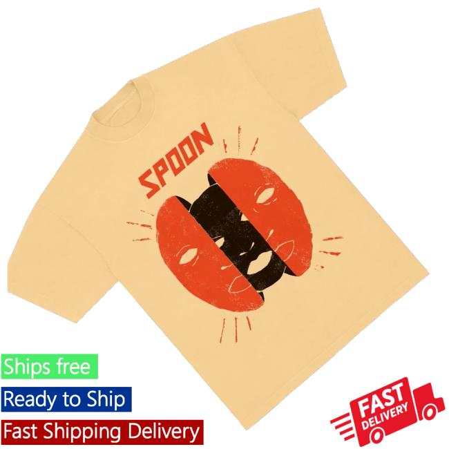 Spoon The Band Store Merch Shop Mask Tee 3 Spoon The Band Store Merch Shop Mask Tee