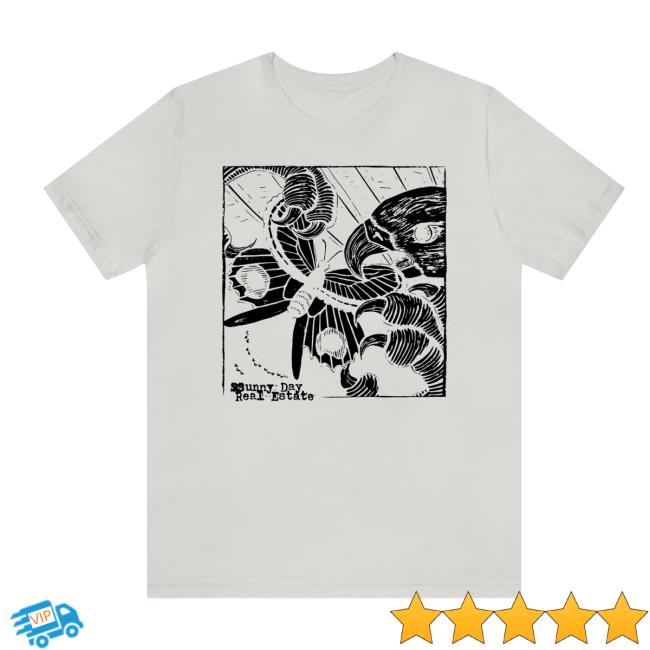 Sunny Day Realestate Merch Shop Moth Tee 2 Sunny Day Realestate Merch Shop Moth Tee