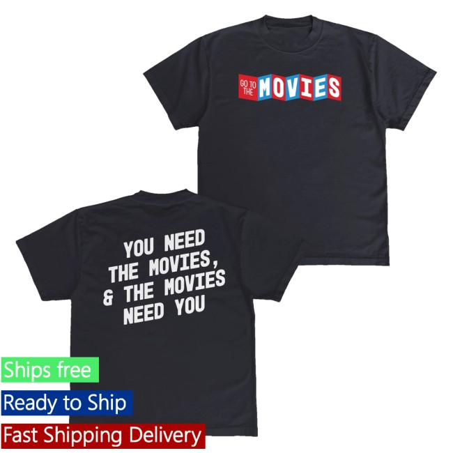 Super Yaki Merch Store Go To The Movies Tee