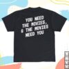 Super Yaki Merch Store Go To The Movies Tee