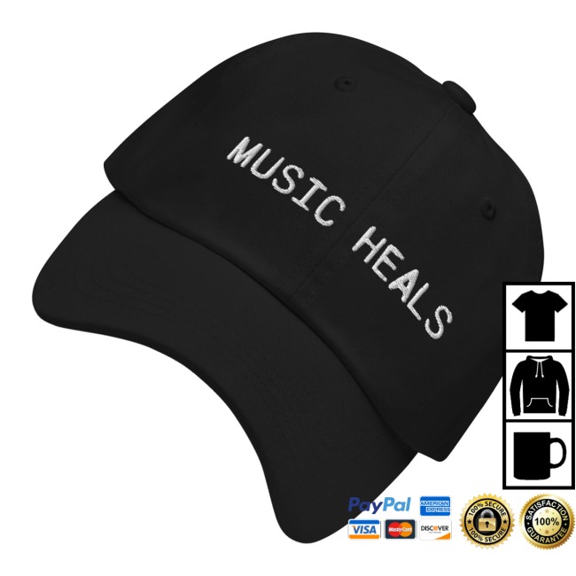 Sweet Relief Merch Store Sr Music Heals Dad Hat