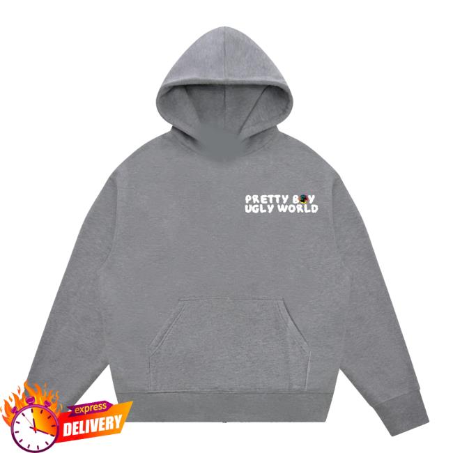Pretty Boy Ugly World Merch Store Shop World Hoodie Grey 5 Pretty Boy Ugly World Merch Store Shop World Hoodie Grey