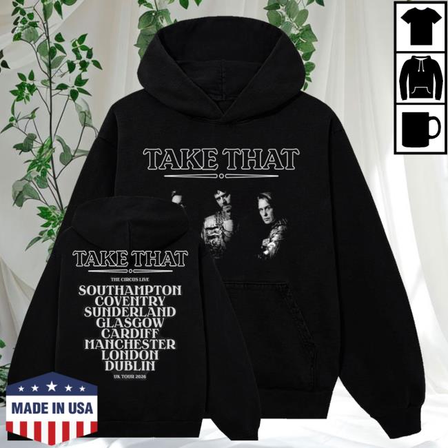 Take That Merch Shop Store The Circus Live Black Hoodie 4 Take That Merch Shop Store The Circus Live Black Hoodie