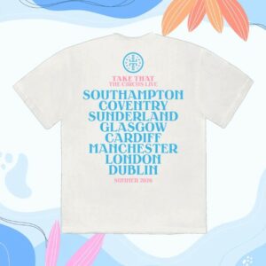 Take That Merch Store The Circus Live Admat Shirt